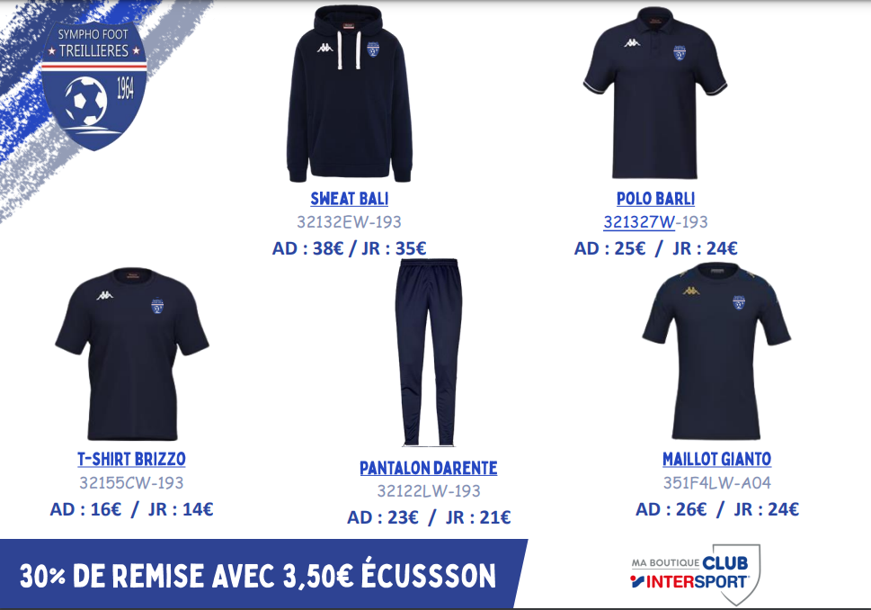 La boutique saison 2023-2024 est disponible !