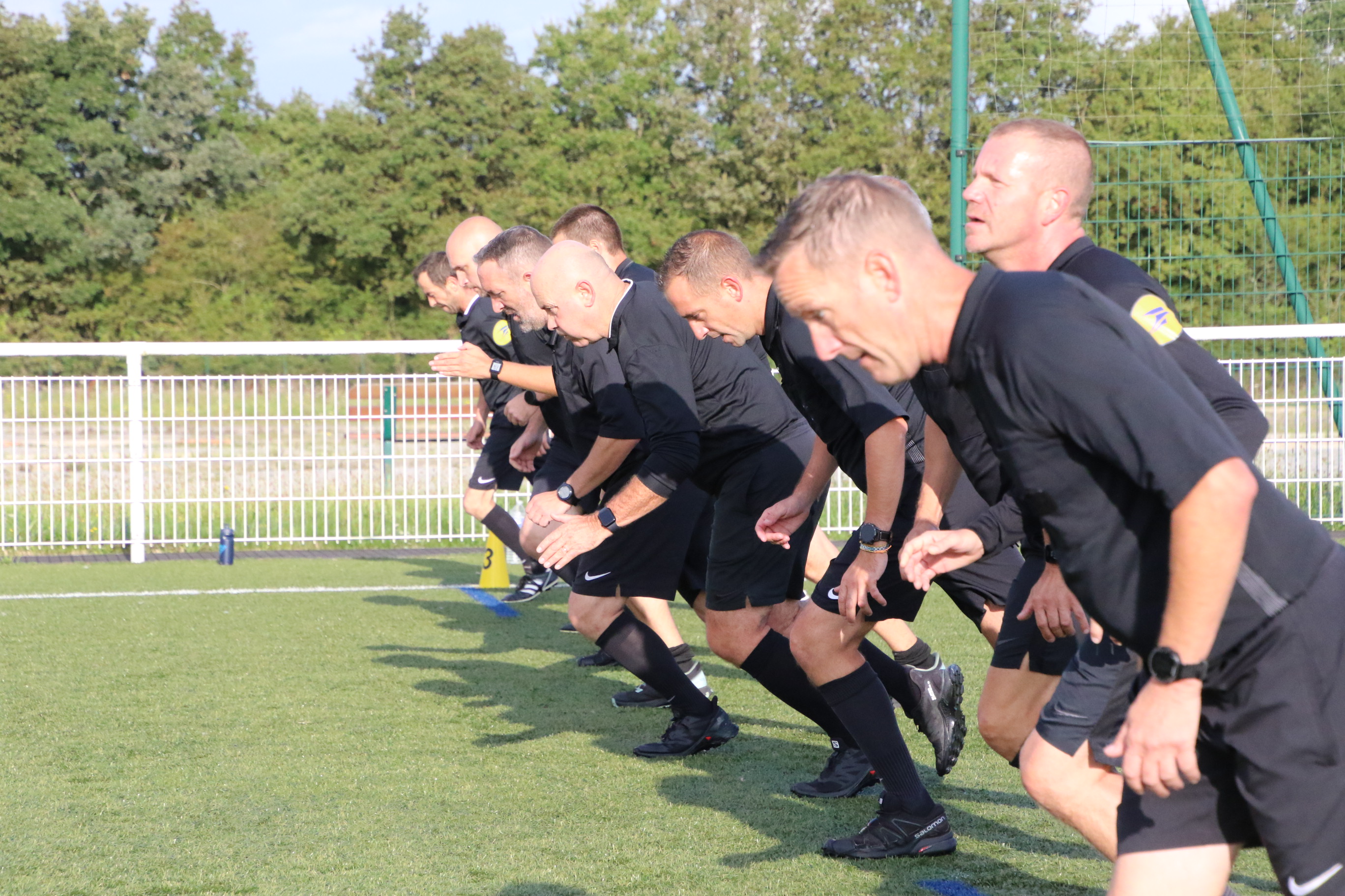 Entrainement des arbitres