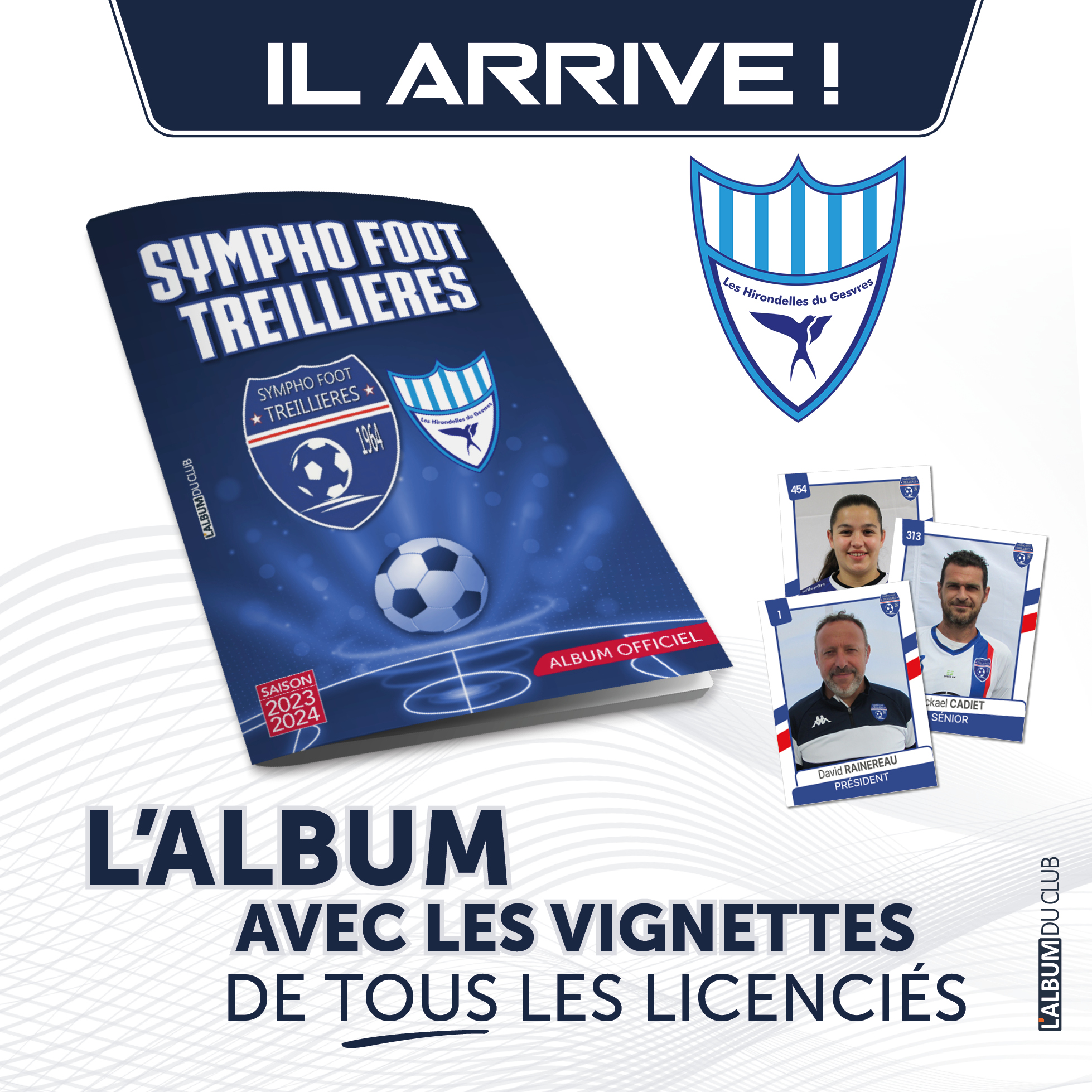 L'album du club arrive ! L'album du club arrive !