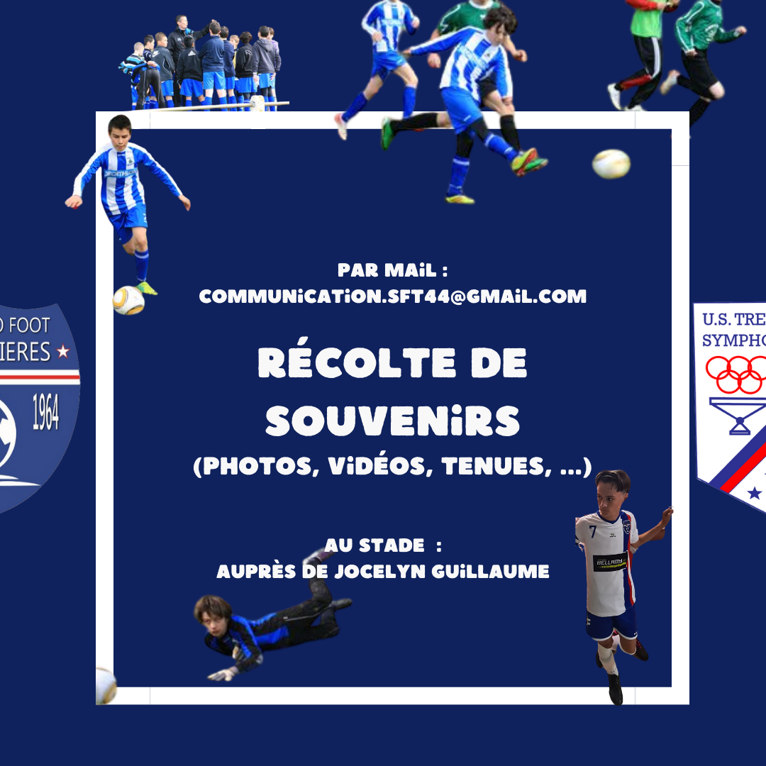 Nous avons besoin de vous pour les 60 ans ! Nous avons besoin de vous pour les 60 ans !