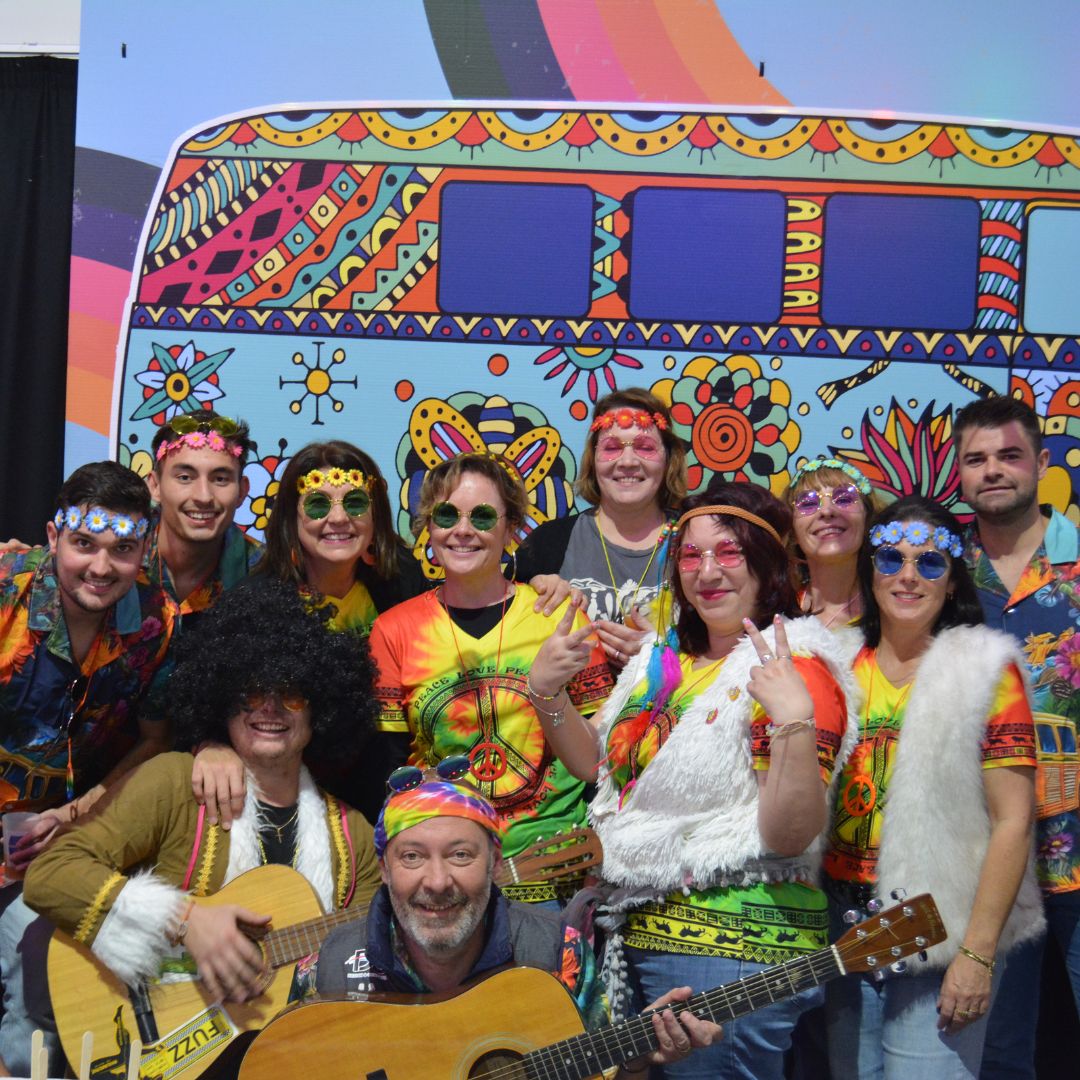 Retour en images sur la soirée Hippie de la Sympho Foot !