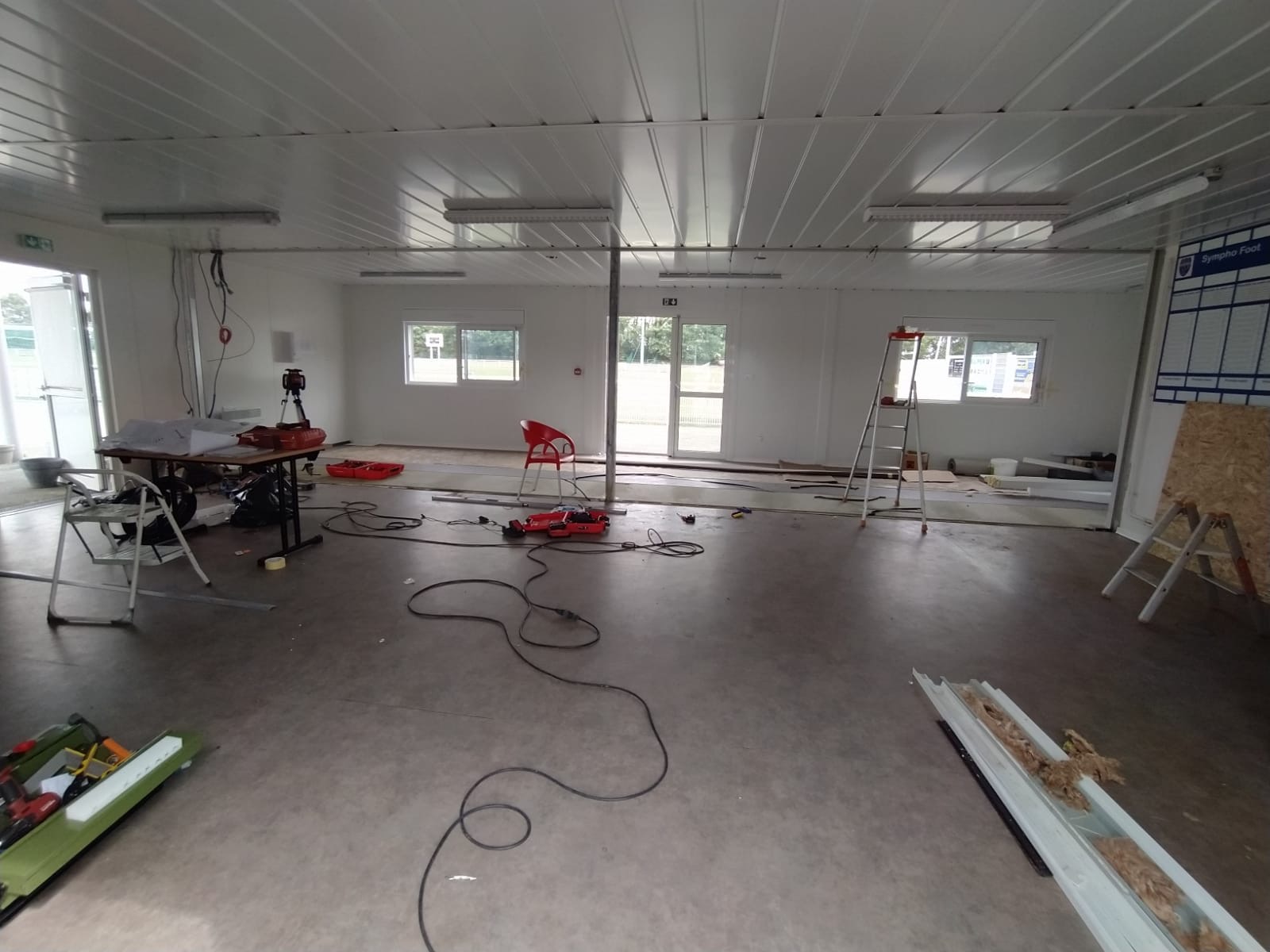 Travaux en cours à la Rinçais !