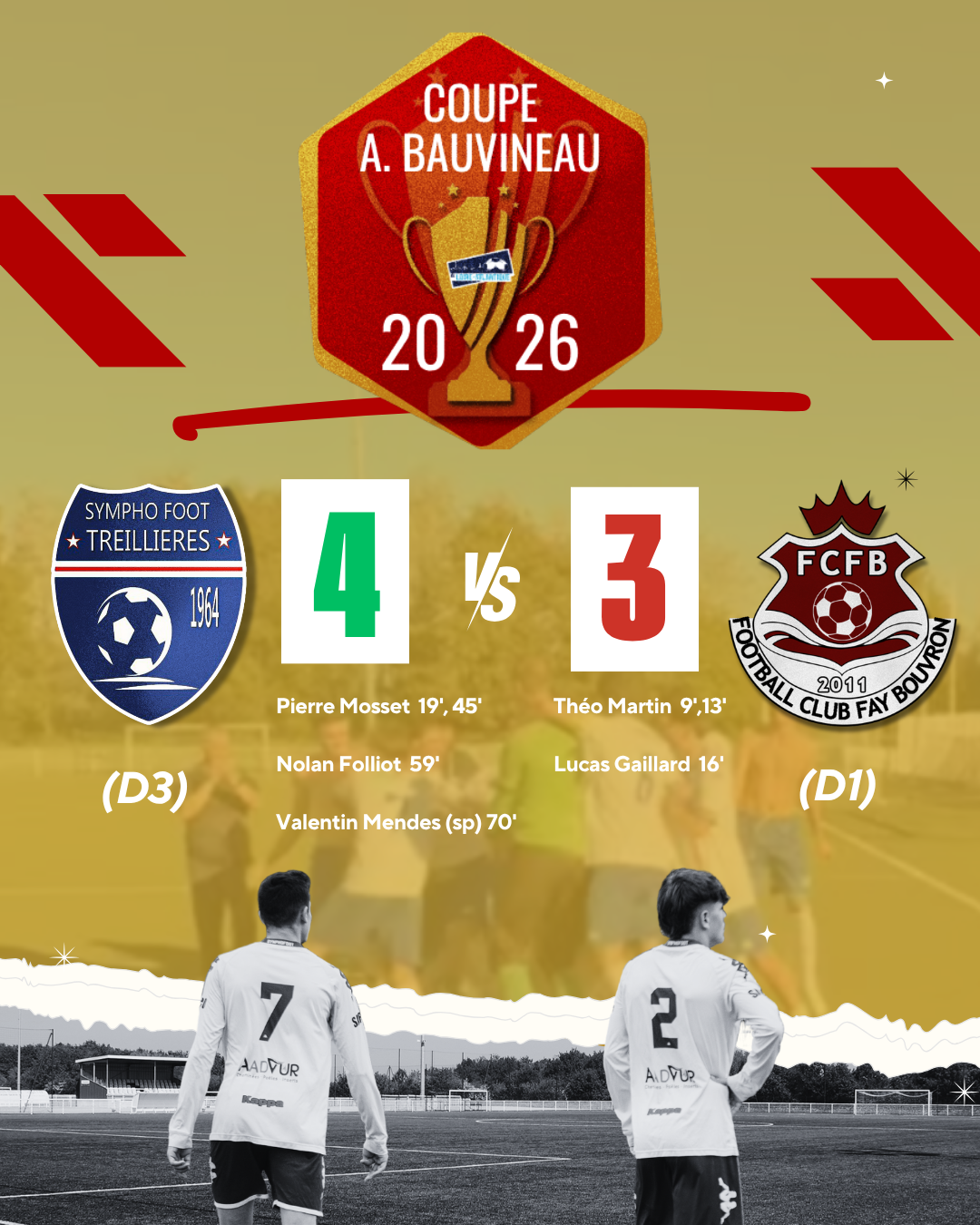 🏆 Qualification renversante de nos séniors B ! 🏆