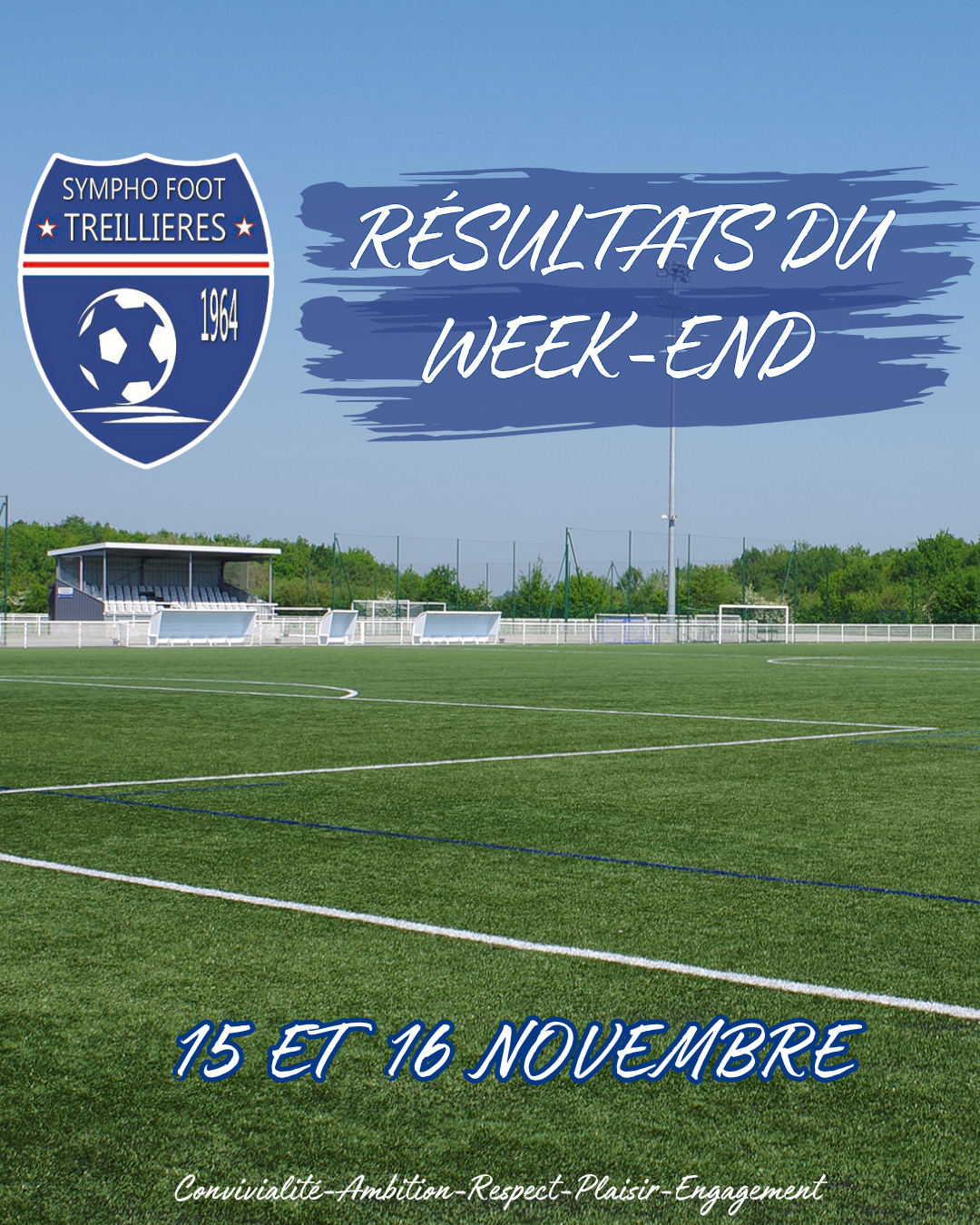 But de Dylan + résultats du week-end ! (15 et 16 novembre)