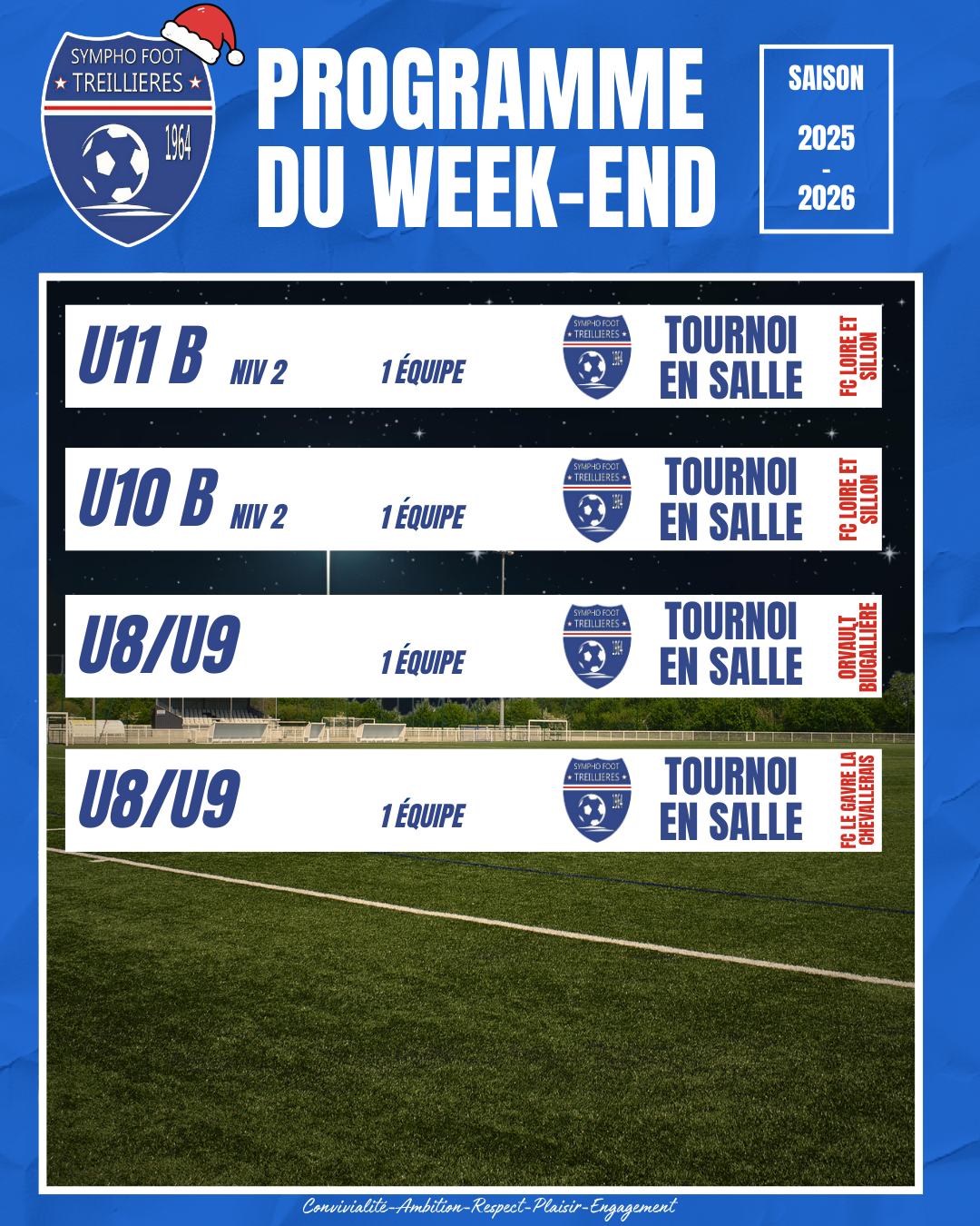 Le programme du week-end ! (20 décembre)