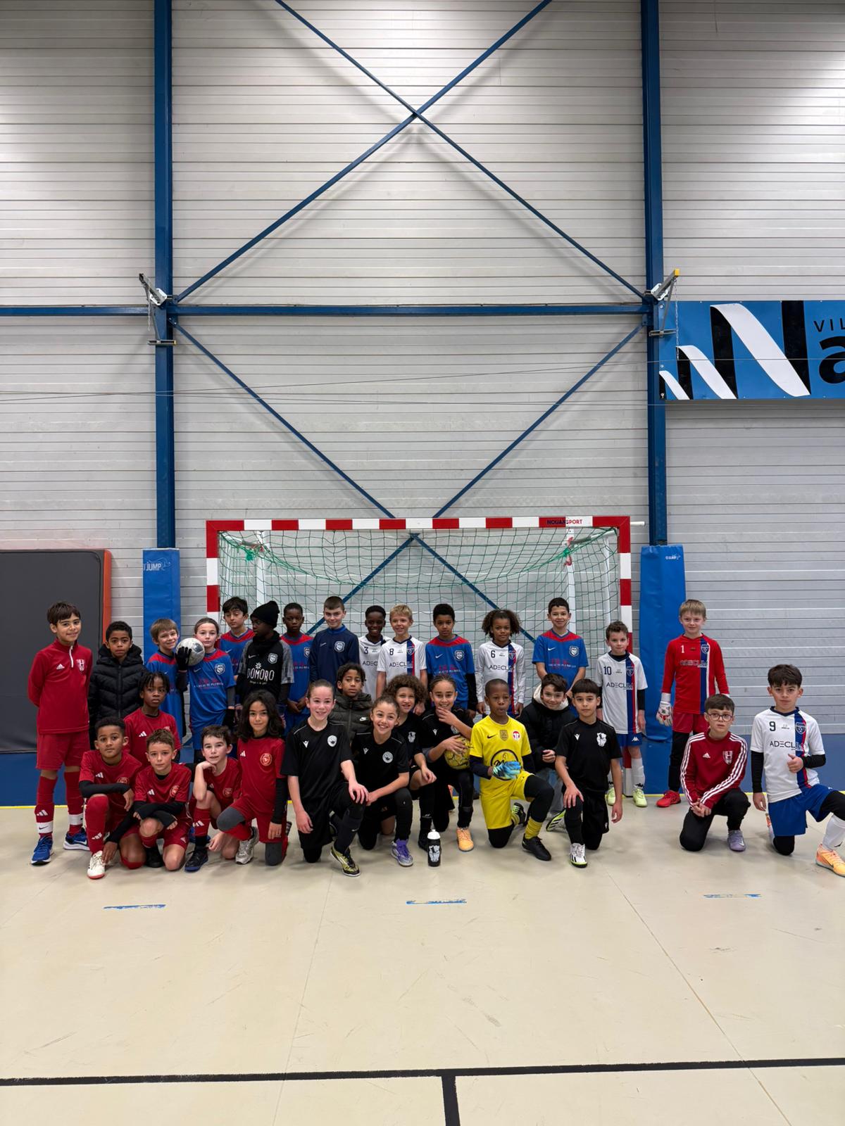 🔵 Plateau futsal U10 – Nantes Doulon Futsal ⚪️