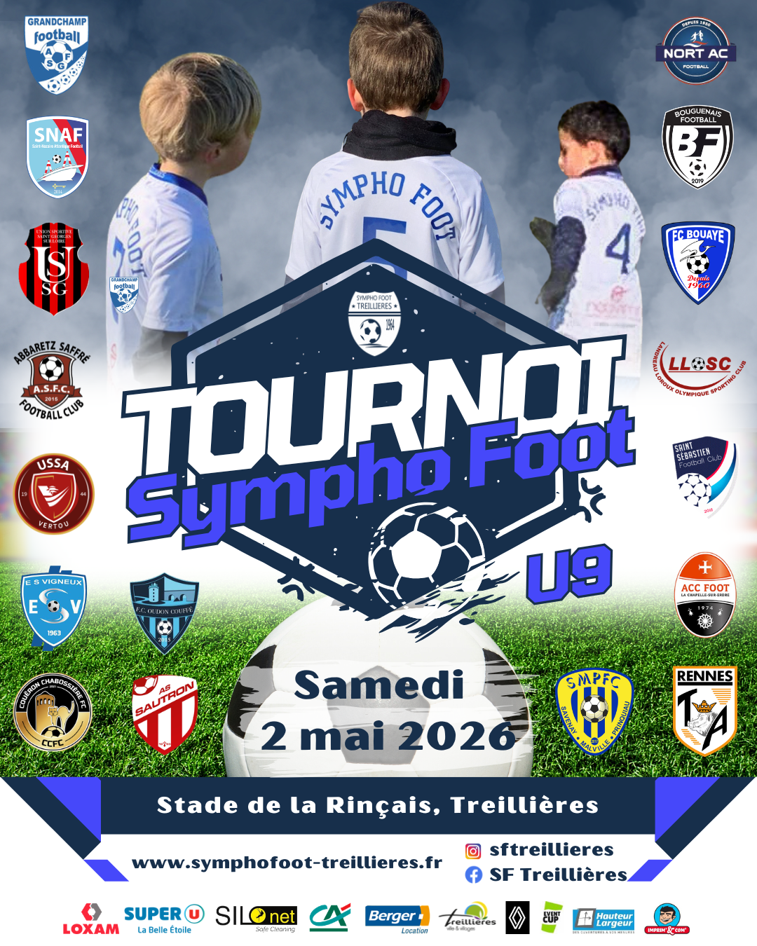 Tournoi U9 à la Sympho Foot - Samedi 2 mai 2026