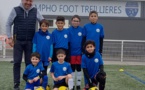Photo d’équipe du stage vacances football février 2022!