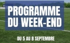 Le programme du week-end (du 5 au 8 septembre)