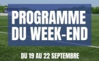 Le programme du week-end ! (19-22 septembre)